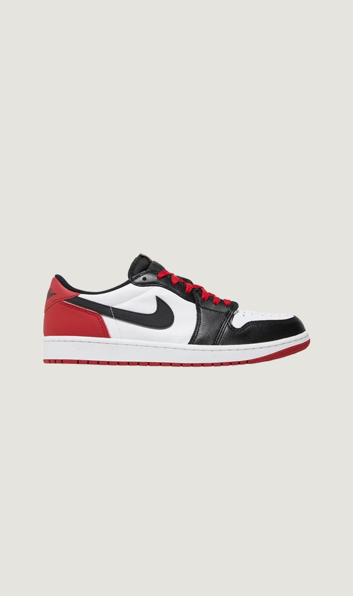 AIR JORDAN 1 RETRO LOW OG - BLACK TOE