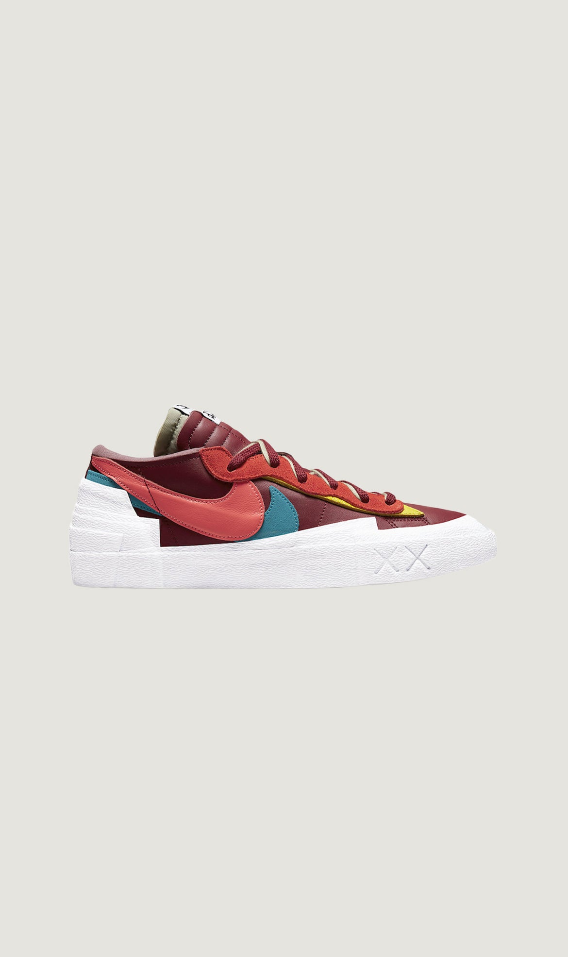 KAWS X SACAI X BLAZER LOW - TEAM RED