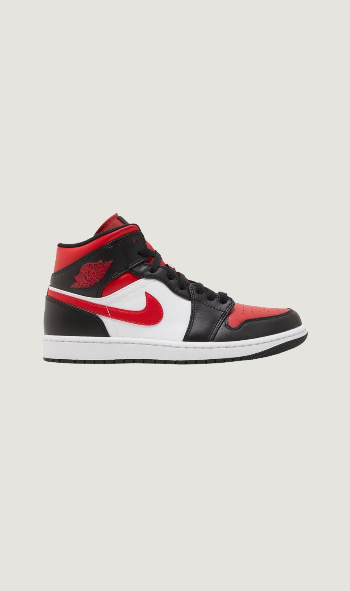 Load image into Gallery viewer, AIR JORDAN 1 MID - BRED TOE
