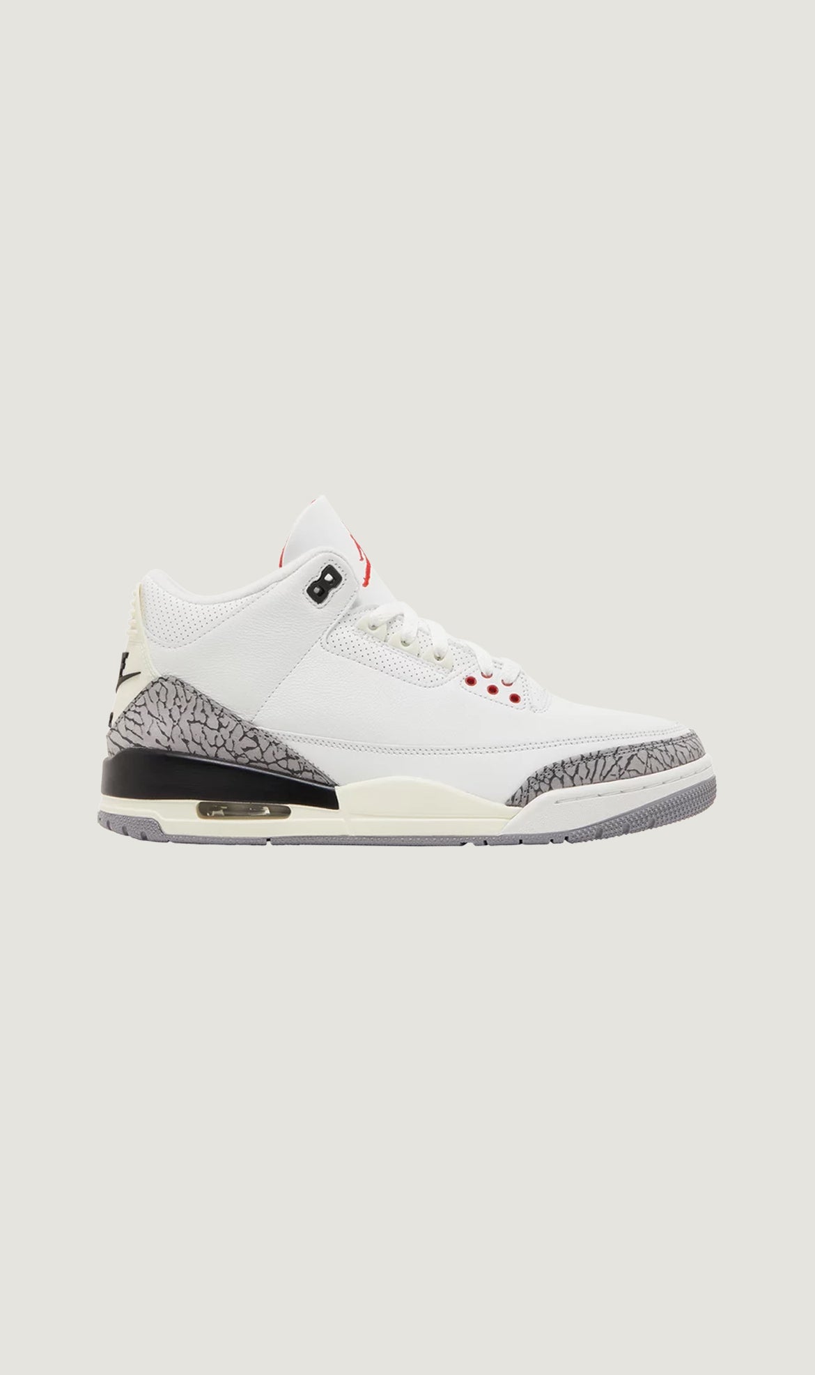 將圖像加載到圖庫查看器中，AIR JORDAN 3 RETRO - WHITE CEMENT
