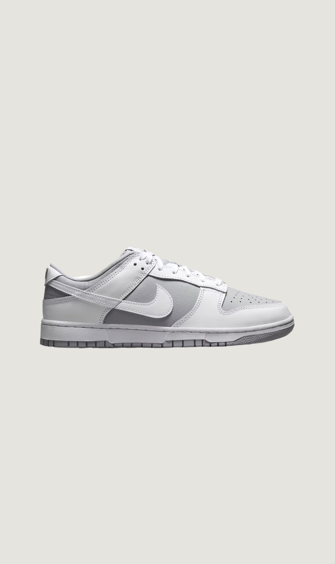 DUNK LOW RETRO - WHITE GREY