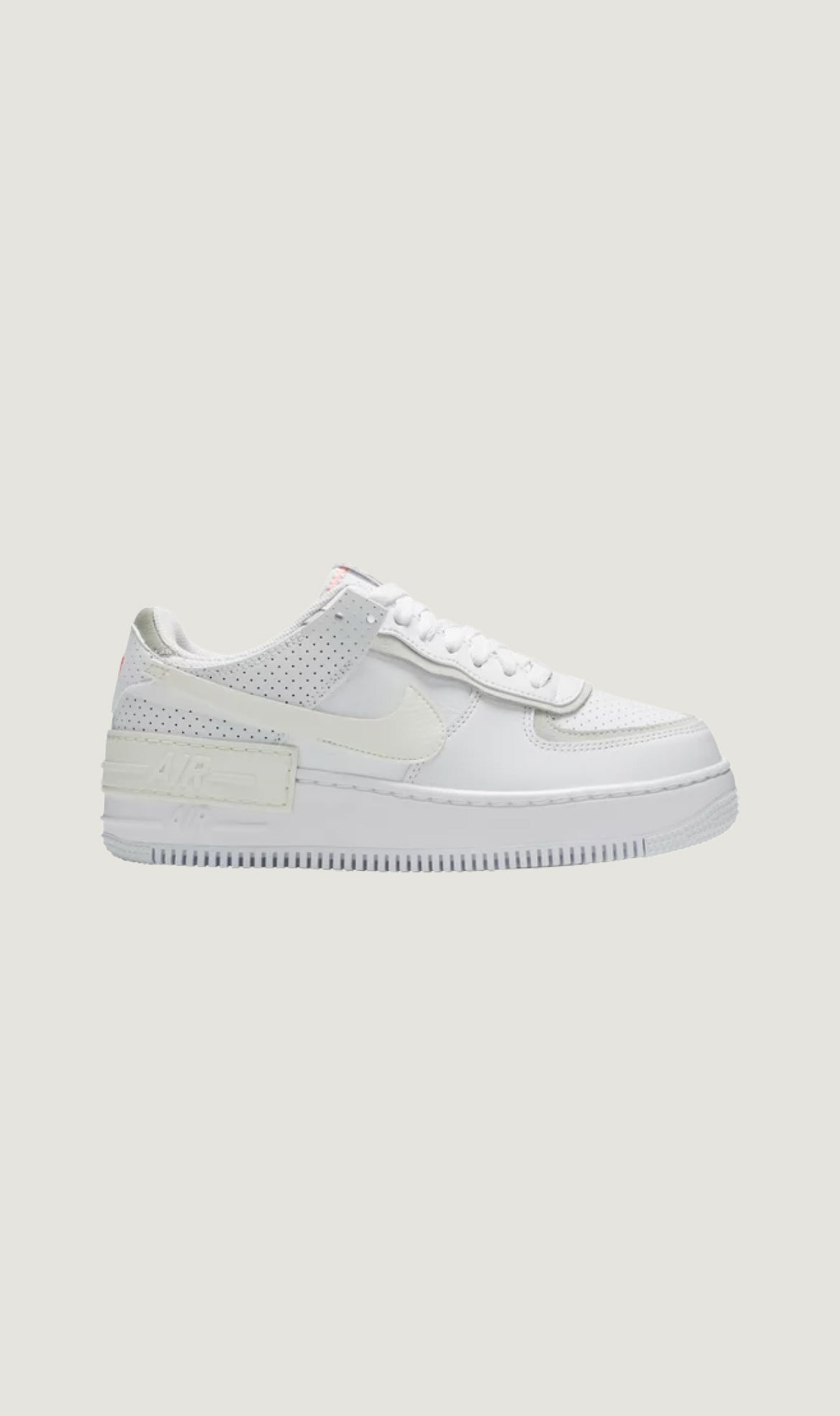 WMNS AIR FORCE 1 SHADOW - WHITE ATOMIC PINK